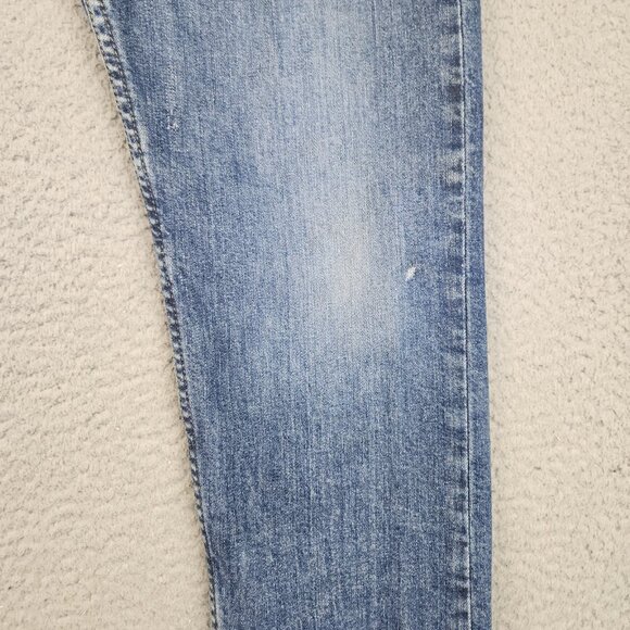 Levi’s 510 Skinny Jeans Mens Size 32 X 30 Blue Faded Wash Denim Stretch Modern - Picture 12 of 16